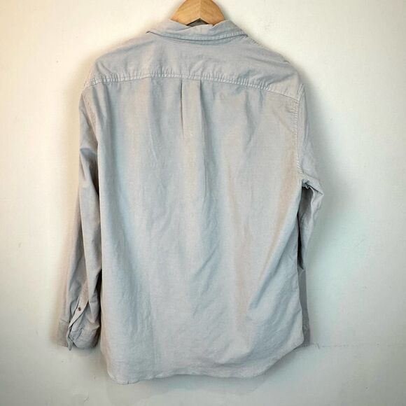 J.Crew NWT Corduroy Cream Button Up Shirt Men’s XL - Picture 2 of 7